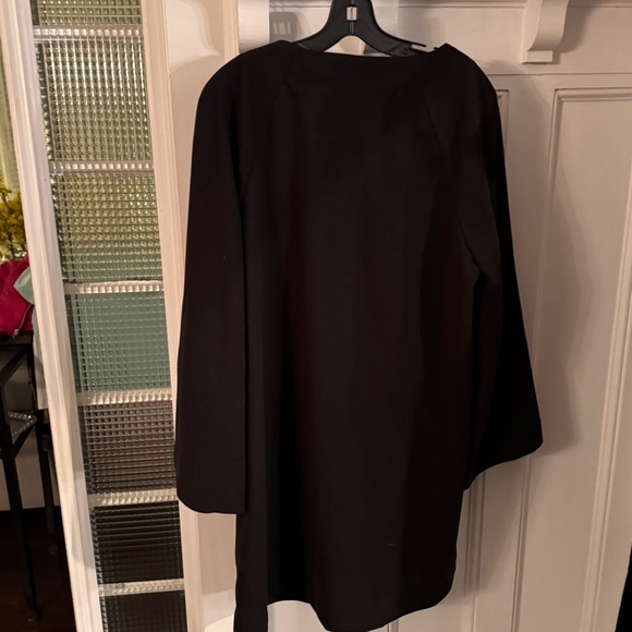 Pomander Place Tuckernuck, Bell Sleeve V Neck A Line Dress Black pockets Sz XXL - Picture 6 of 11